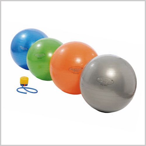 Gymnastikball RFM -  55 cm, silber-metallic