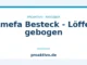 Amefa Besteck - Löffel gebogen