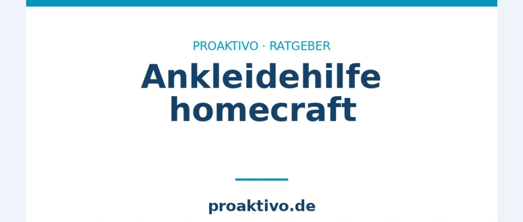 Ankleidehilfe homecraft