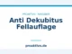 Anti Dekubitus Fellauflage