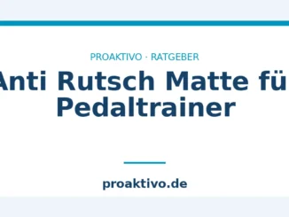 Anti Rutsch Matte für Pedaltrainer