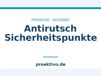 Antirutsch Sicherheitspunkte
