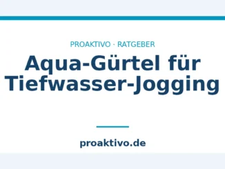 Aqua-Gürtel für Tiefwasser-Jogging