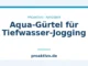 Aqua-Gürtel für Tiefwasser-Jogging