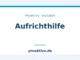 Aufrichthilfe