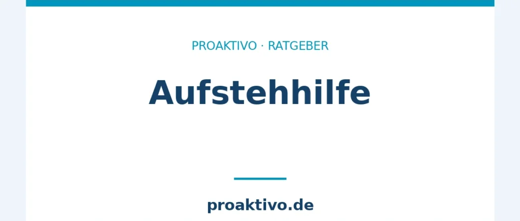 Aufstehhilfe