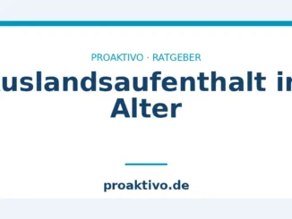 Auslandsaufenthalt im Alter