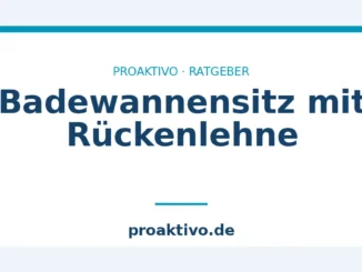 Badewannensitz mit Rückenlehne