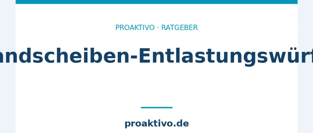 Bandscheiben-Entlastungswürfel