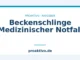 Beckenschlinge Medizinischer Notfall