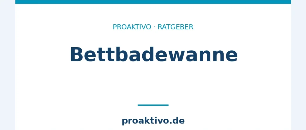 Bettbadewanne