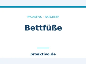 Bettfüße