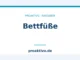 Bettfüße