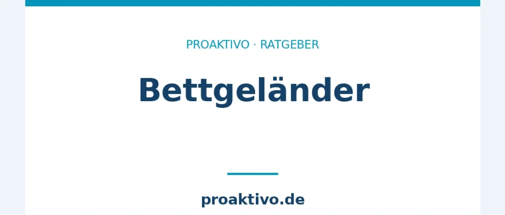Bettgeländer