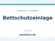 Bettschutzeinlage