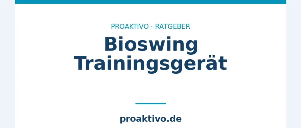 Bioswing Trainingsgerät
