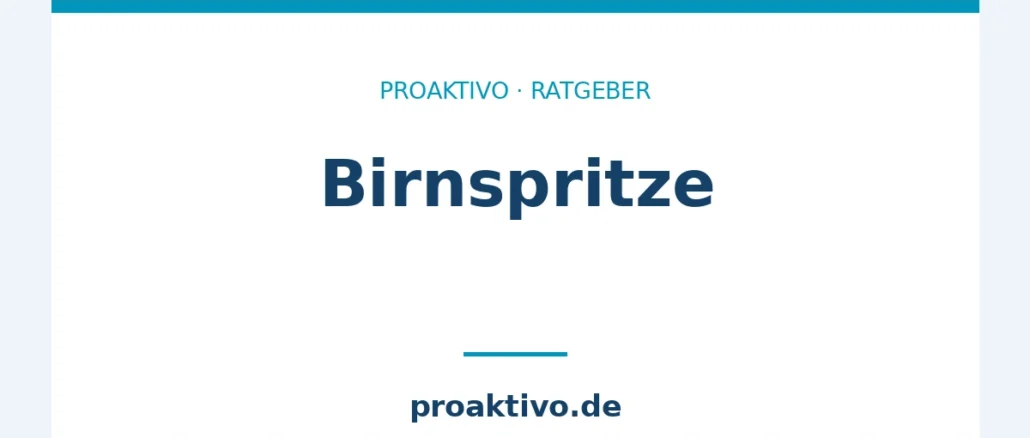 Birnspritze