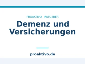 Demenz und Versicherungen