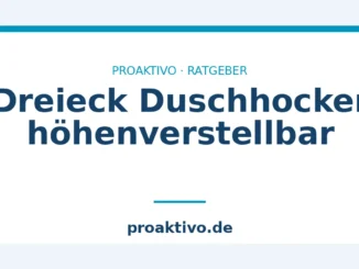Dreieck Duschhocker höhenverstellbar