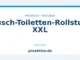 Dusch-Toiletten-Rollstuhl XXL
