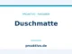 Duschmatte