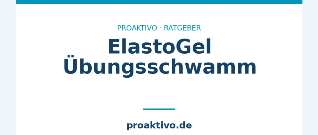 ElastoGel Übungsschwamm