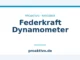 Federkraft Dynamometer