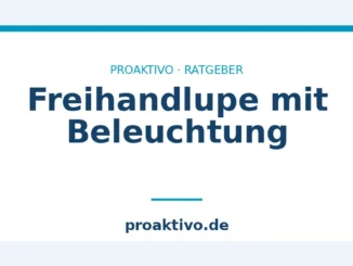 Freihandlupe mit Beleuchtung