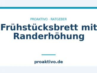Frühstücksbrett mit Randerhöhung