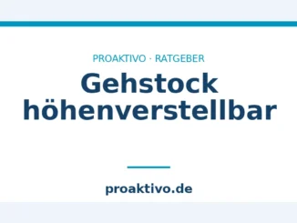 Gehstock höhenverstellbar