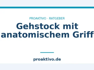 Gehstock mit anatomischem Griff