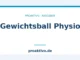 Gewichtsball Physio