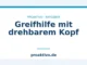 Greifhilfe mit drehbarem Kopf