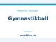 Gymnastikball