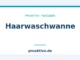 Haarwaschwanne