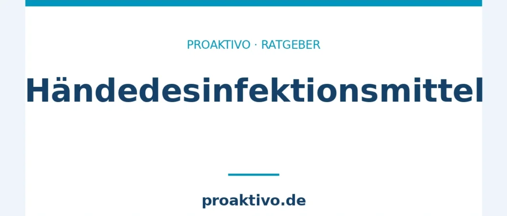 Händedesinfektionsmittel