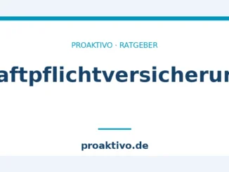 Haftpflichtversicherung