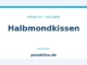 Halbmondkissen
