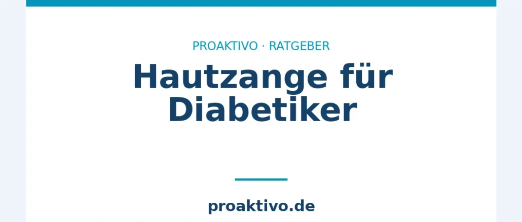 Hautzange für Diabetiker
