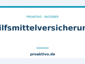 Hilfsmittelversicherung