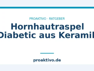 Hornhautraspel Diabetic aus Keramik
