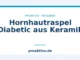 Hornhautraspel Diabetic aus Keramik