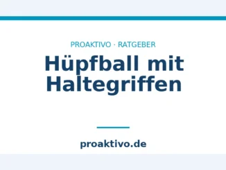 Hüpfball mit Haltegriffen