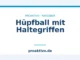 Hüpfball mit Haltegriffen