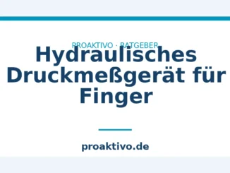Hydraulisches Druckmeßgerät für Finger