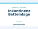 Inkontinenz Betteinlage