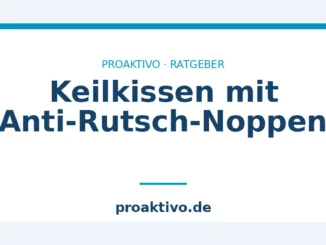 Keilkissen mit Anti-Rutsch-Noppen