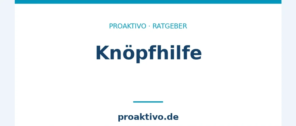 Knöpfhilfe