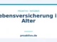 Lebensversicherung im Alter