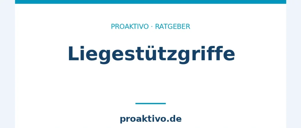 Liegestützgriffe